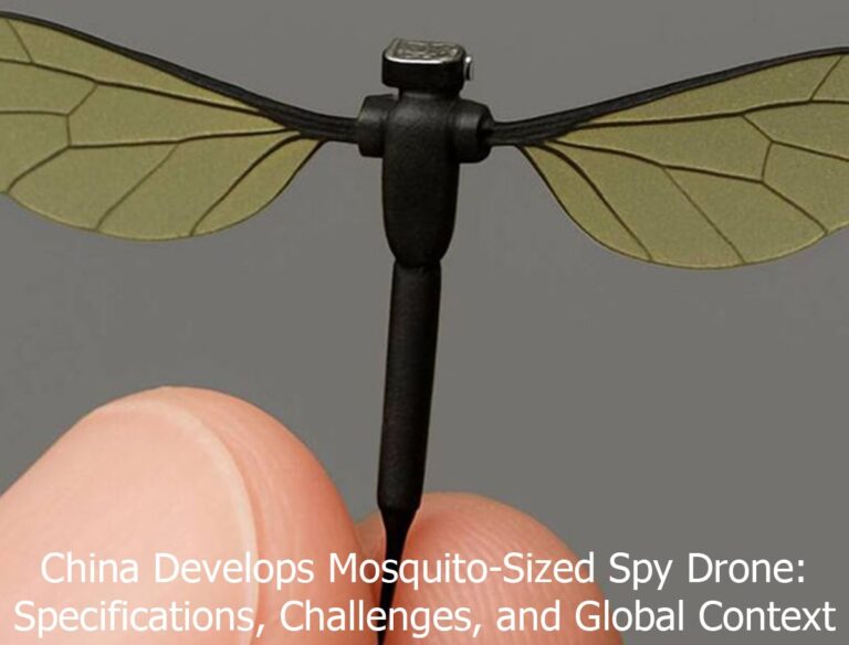 China Develops Mosquito-Sized Spy Drone