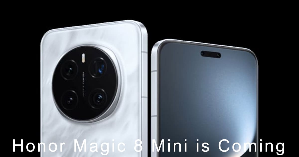 Honor Magic 8 Mini is Coming