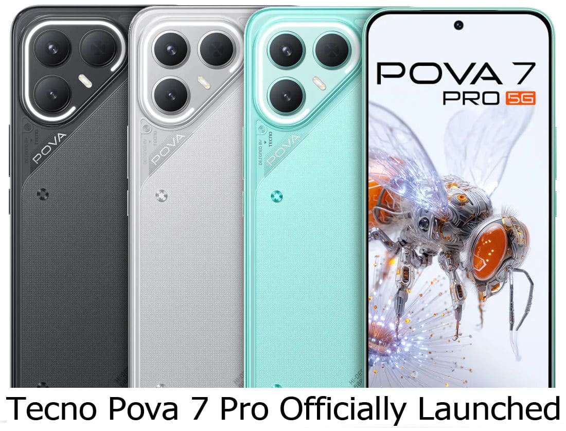 Tecno Pova 7 Pro Officially Launched